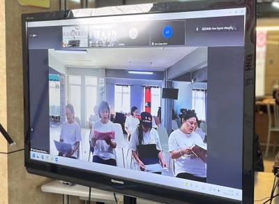 客家优秀文化涌动发展新活力！广东汉剧跨国教学第五堂来啦→