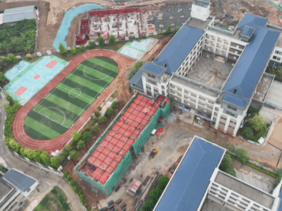 建成后新增30个班1500个学位！直击蕉岭这所学校扩建项目现场...