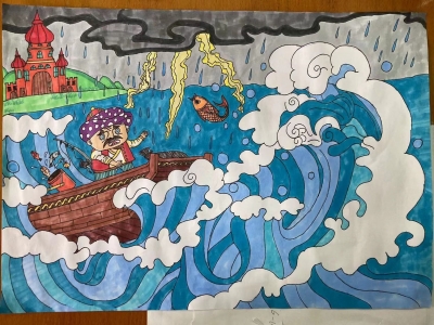 梅江区金山小学曾子润丨绘画