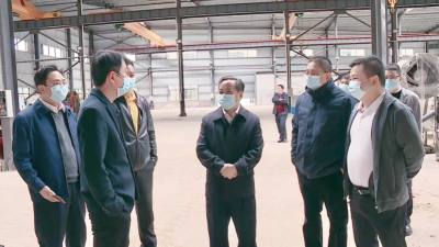 温助民率队调研工业企业：强化服务 全力推动梅县高质量发展