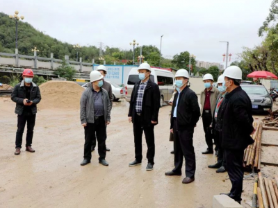 黄增国调研重点项目建设工作：统筹疫情防控和经济社会发展 确保抓防疫保生产两手抓、两手硬