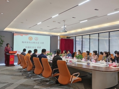 梅州市新阶联妇女联合会成立