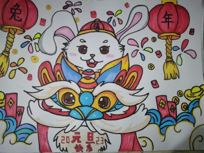 兴宁市大坪中心小学罗怡婷丨绘画