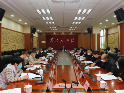 梅江区召开迎接2023年国家卫生镇复审工作动员会