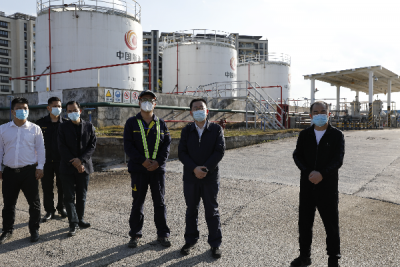 陈金銮率队检查节前安全生产、市场供应和维稳工作