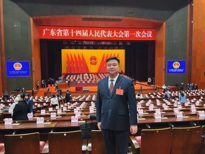 省人大代表、广东客都文旅有限公司董事长、总经理赵旭建议：引导地方国企深度参与对口帮扶机制