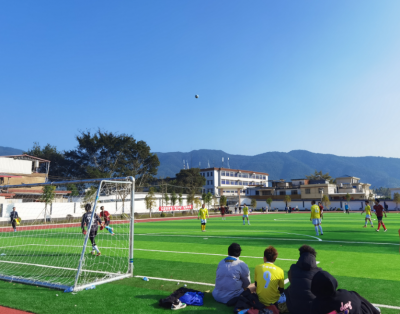 ​蕉岭县文福镇举行“贺岁杯”足球比赛