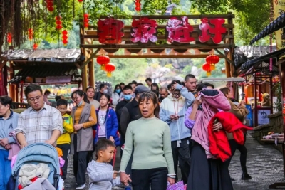 节日氛围浓 文旅市场旺！2023年春节假期梅州旅游接待超181万人次