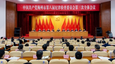 市纪委八届三次全会召开：坚定不移推进全面从严治党 为建设苏区融湾先行区提供坚强保障 