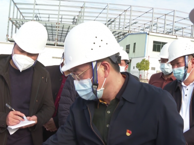 朱少辉率队调研重点项目建设推进工作