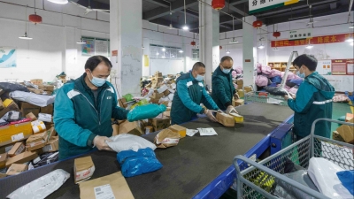 新春走基层丨“您好，您有一个快递到了！” 年货春运发力，梅州快递有点忙