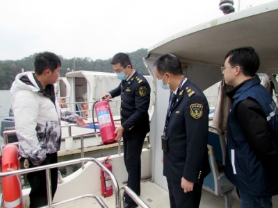 春节期间，梅州的水上交通安全也挺好！