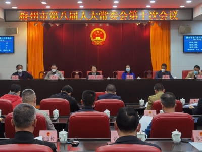 市八届人大常委会举行第十次会议，依法补选张海波为广东省十四届人大代表
