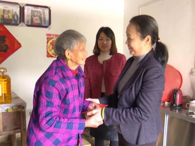 大埔县领导深入各镇开展春节前走访慰问活动