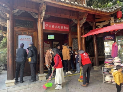 梅州在春节期间开展“文明旅游”志愿服务活动，让旅途更文明美好！