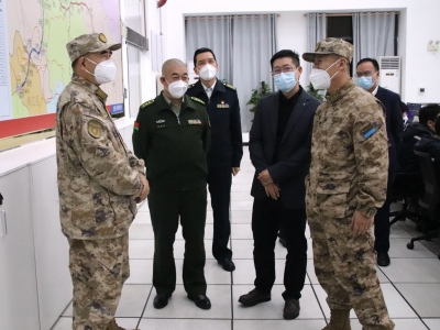 段见云到大潮高速公路有限公司调研