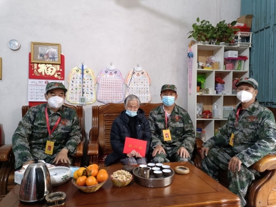 暖心！丰顺开展春节前拥军优属慰问活动