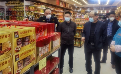 大埔开展春节前食品安全督导检查