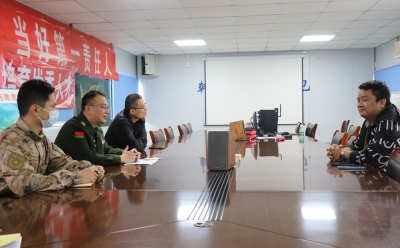 丰顺县人武部开展民兵整组潜力调查工作