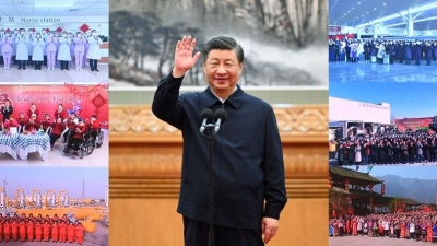 习近平春节前夕视频连线看望慰问基层干部群众 向全国各族人民致以新春的美好祝福
