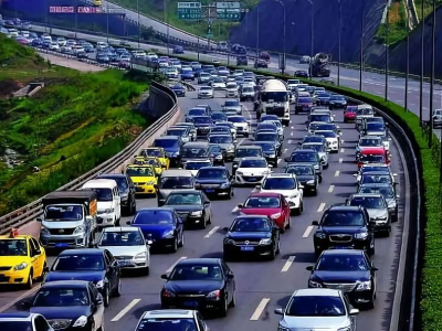 你返乡了吗？春运前10天，揭博高速车流日均车流11.18万车次