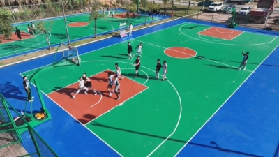 平远县举办“贺岁杯”男子篮球赛