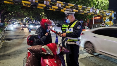 梅州开展统一行动，严查交通违法行为