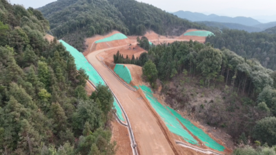 预计今年3月份通车！平远东石白岭至泗水梅畲公路新建工程最新进展来了