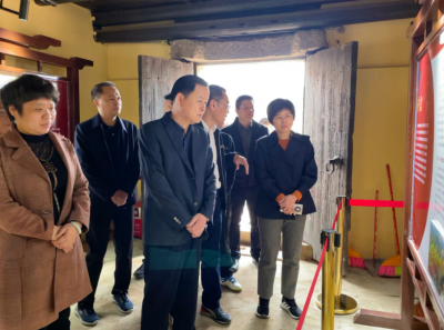洪国华率队到罗浮镇开展巡林并调研生态建设、红色文化、春耕备耕等工作