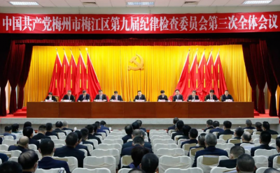 梅江区纪委九届三次全会召开：坚定不移推进全面从严治党向纵深发展为梅江加快打造高质量发展示范区提供坚强保障