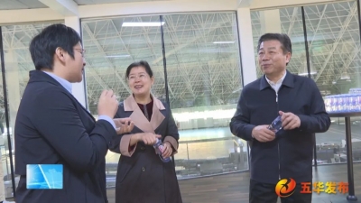 曾祥海到五华调研走访重点企业