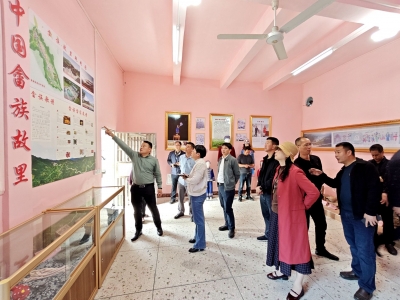 河源市统战系统调研组到梅州凤坪畲族村调研少数民族特色村寨建设工作：加强沟通谋进步 交流学习共提升