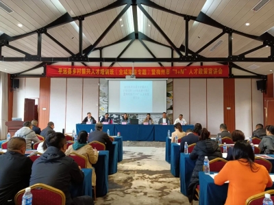 平远县成功举办乡村振兴人才培训班（全域旅游专题）暨梅州市“1+N”人才政策宣讲会