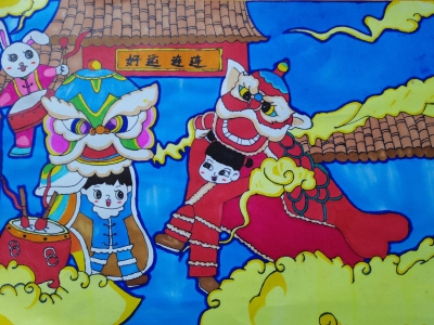 梅江区元城小学饶诗瑾丨绘画