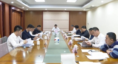 凌晓文主持召开大埔县政府领导班子民主生活会