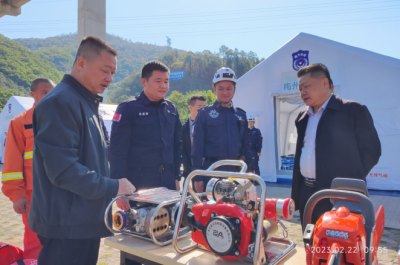 梅州已成立8支市级专业应急志愿者队伍！温勇登到梅江区调研相关情况