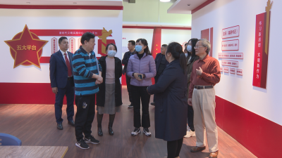 省专家组到蕉岭开展图书馆评估定级验收工作