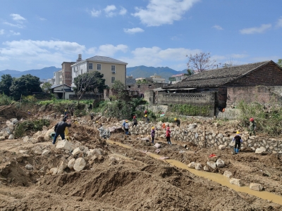 平远抢抓时节推进冬修水利：治理中小河流 守护粮食安全“命脉”