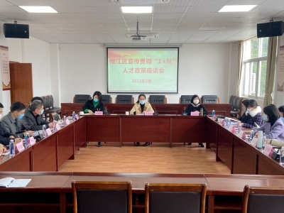梅江区召开宣传贯彻市“1+N”人才政策座谈会