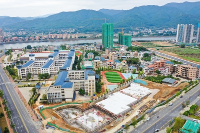 预计今年8月交付使用！桂岭学校改扩建项目有序推进