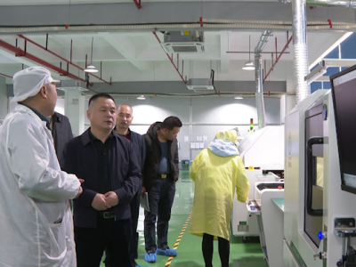 兴宁组织到企业开展人才引进工作调研