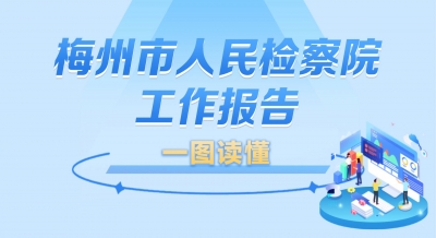 一图读懂丨梅州市人民检察院工作报告