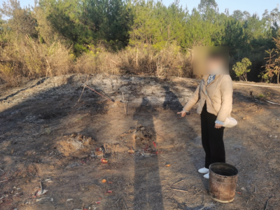 失火烧山必严惩！蕉岭公安快速侦破一宗山火案件