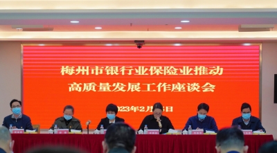 梅州银保监分局召开梅州市银行业保险业推动高质量发展工作座谈会