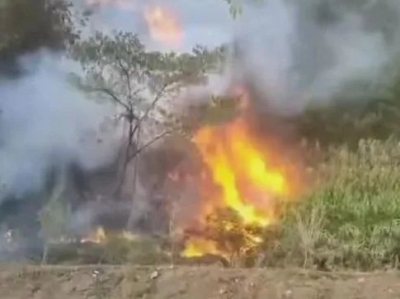 一男子烧蚂蚁引发山火！再次提醒，风干物燥严禁野外用火