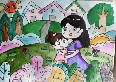 梅州外语实验小学张佳楠丨绘画