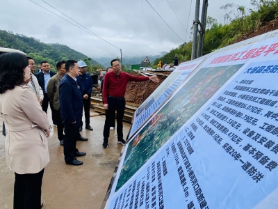 陈金銮到大埔巡查汀江并开展汛前检查：全力做好防汛备汛工作 守护人民群众生命财产安全