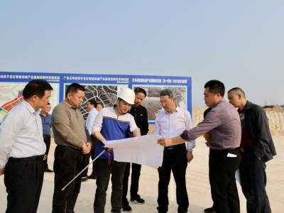 朱少辉率队调研实体经济、重点项目推进工作