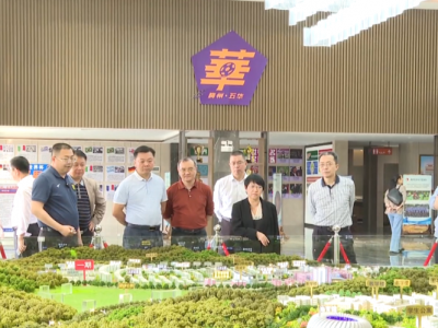 河源市政协一行到五华县考察