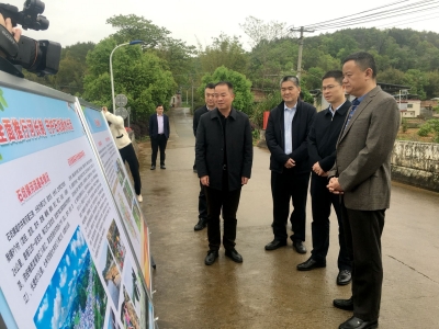 王庆利到梅县区调研督导河长制林长制及食品安全工作 提高认识压实责任确保安全